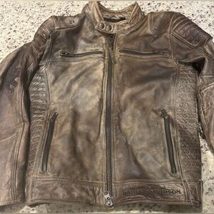 Harley Davidson Men’s Leather Jacket size M